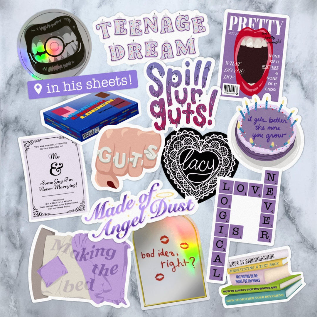 Guts Sticker Collection | Etsy (US)