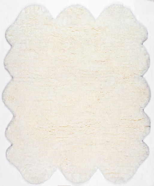 Natural Sexto Pelt 4' 9" x 6' Area Rug | Rugs USA