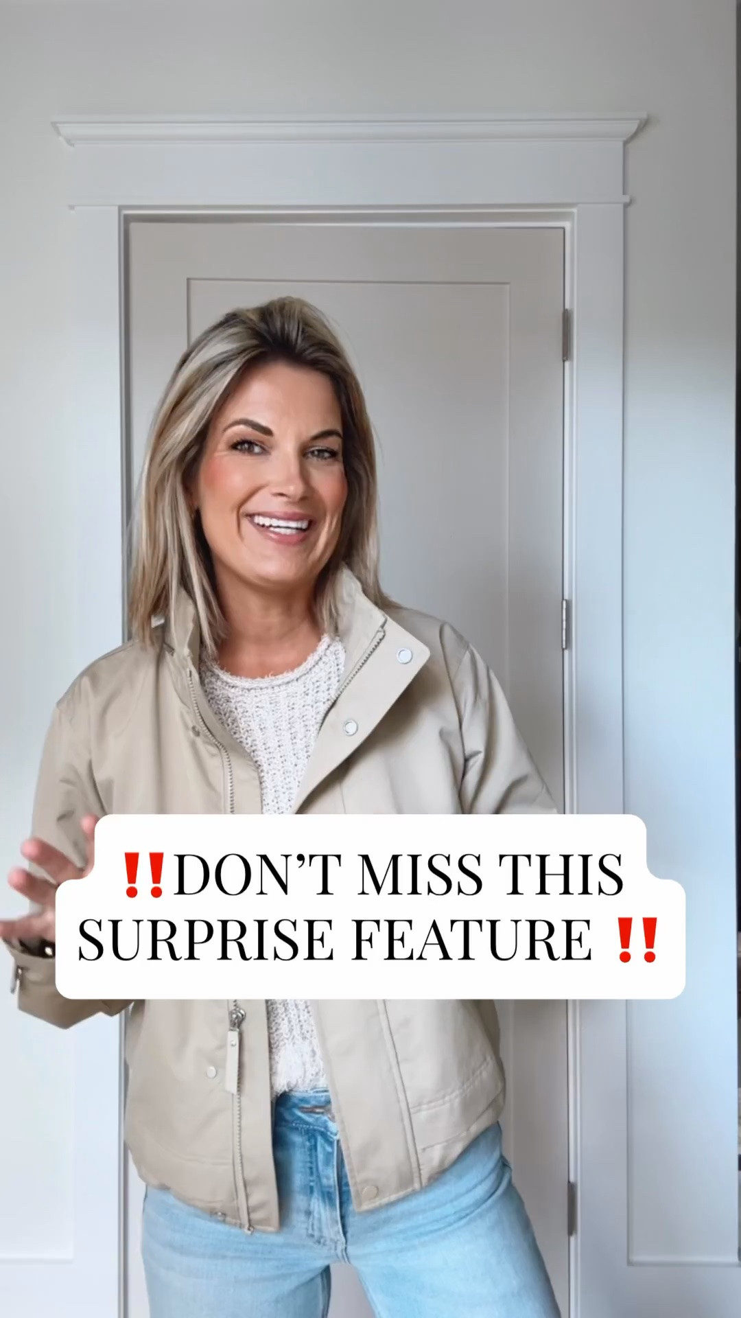 The secret hood in this chic raincoat 🫶🏼. It’s on sale.  Wearing small regular (not tall).  27x34 jeans. I’m 5’11”.  Shoes true to size but size up if between sizes.

#LTKSaleAlert #LTKOver40 #LTKTall