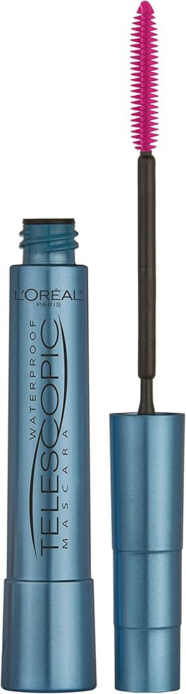L'Oréal Paris Waterproof Telescopic Mascara, Lengthening Mascara, Unique Non-Clumping Formula De... | Amazon (CA)