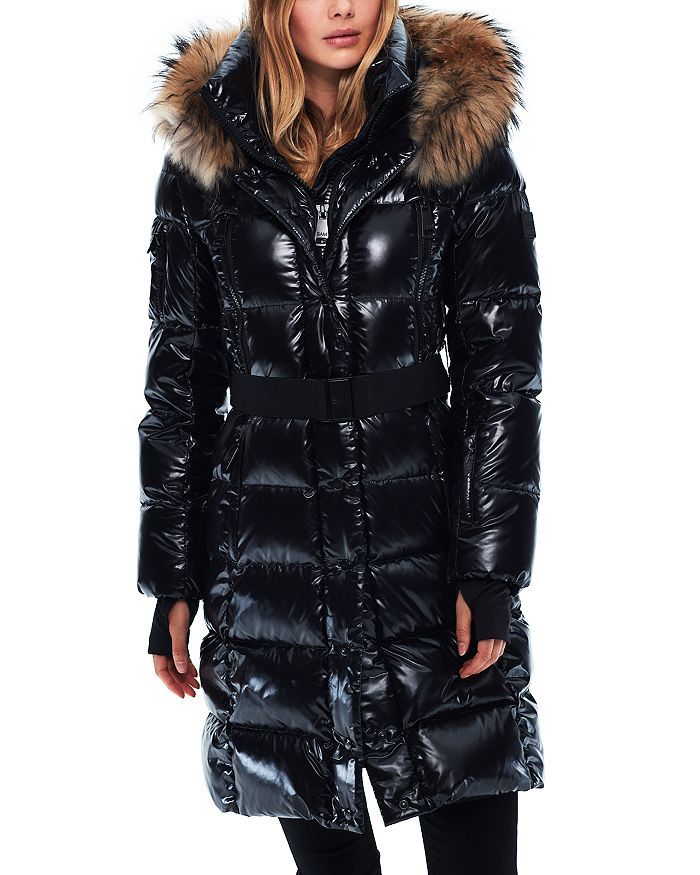 Infinity Fur Trim Down Coat | Bloomingdale's (US)