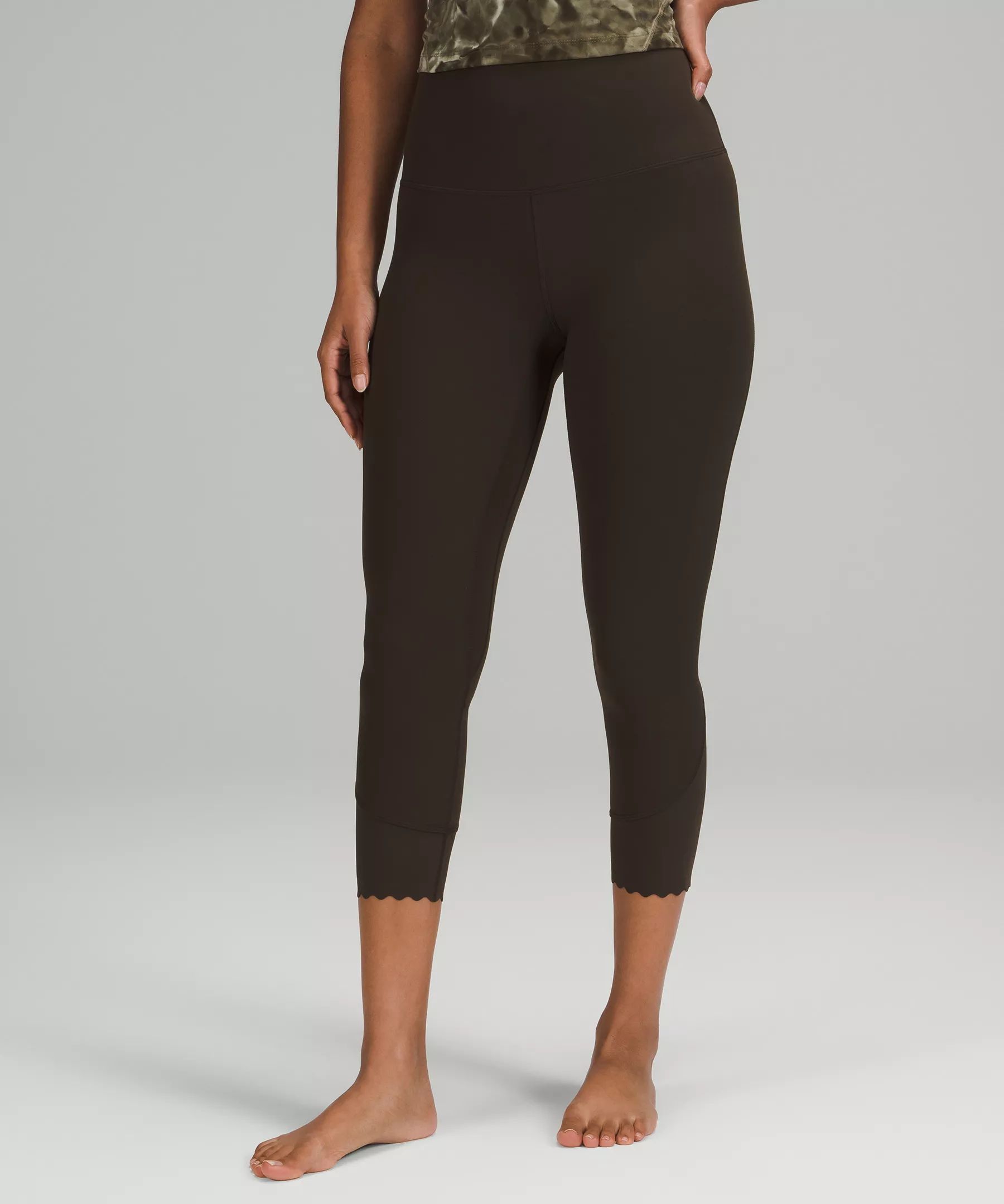 lululemon Align™ Scalloped Hem High-Rise Crop 23" | Lululemon (US)