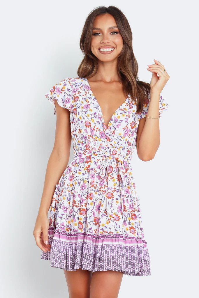 Ivy Dress - Purple | Petal & Pup (US)