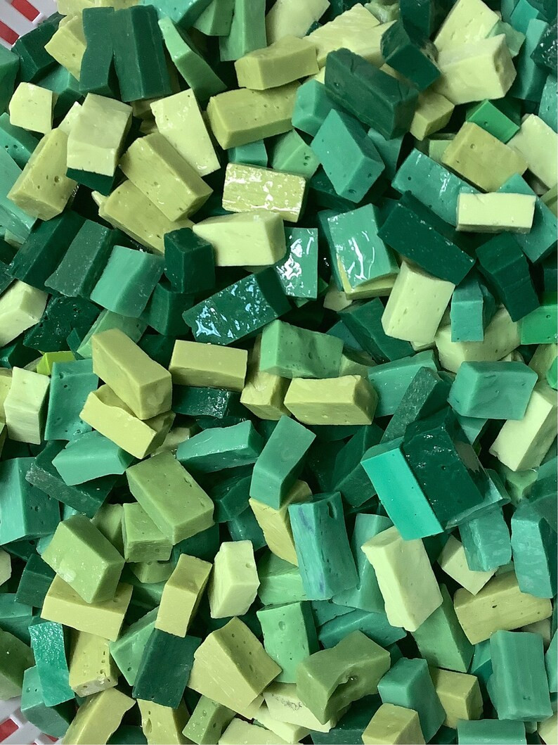 MOSAIC SMALTI 8oz ORSONI Greens Random Mix - Etsy | Etsy (US)