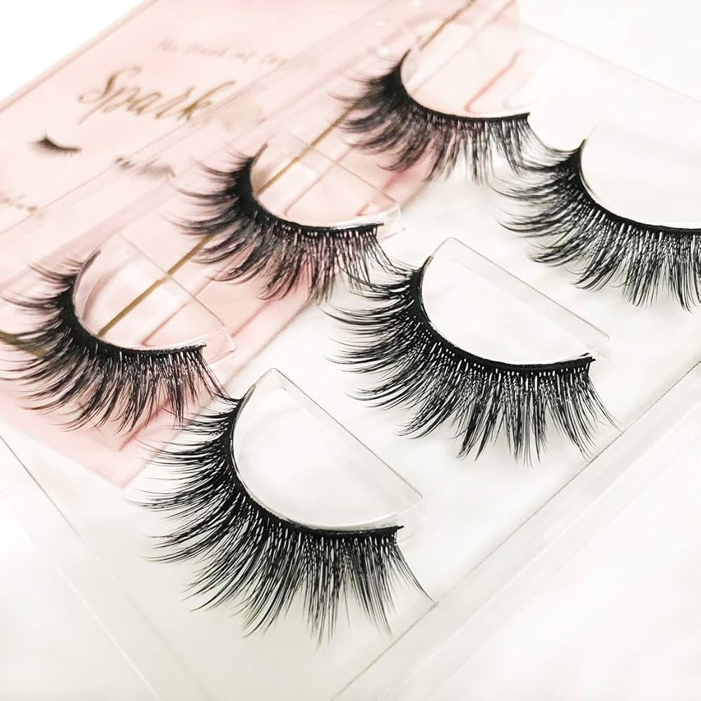 The Book of Lashes: Volume 2 - Sparkle - (Reusable False Eyelashes) - (Cruelty Free) - (3 Pairs) | Amazon (US)