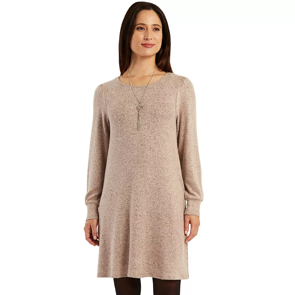 Women's AB Studio Long Puff Sleeve Swing Dress | Kohl's