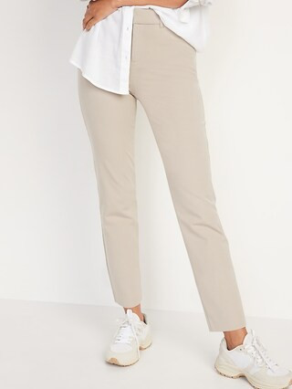 High-Waisted Pixie Straight Ankle Pants for Women | Old Navy (US)