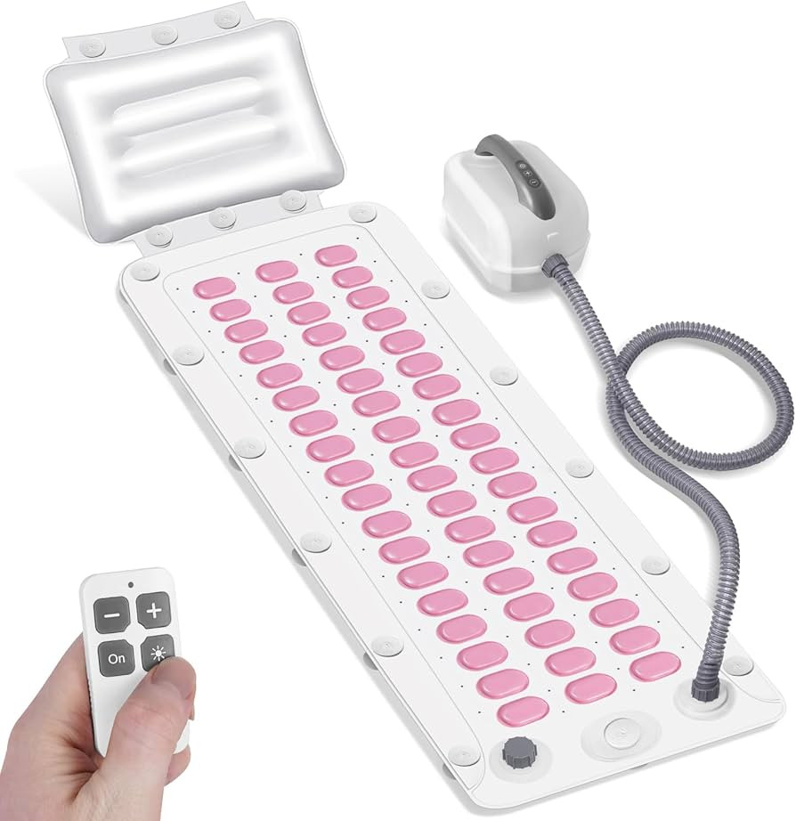 Crossing King Bubble Bath Mat Tub Spa Massager, Portable Spa Bubble Bath Massager with Upgraded P... | Amazon (US)