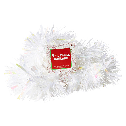 9ft Tinsel Garland | Five Below