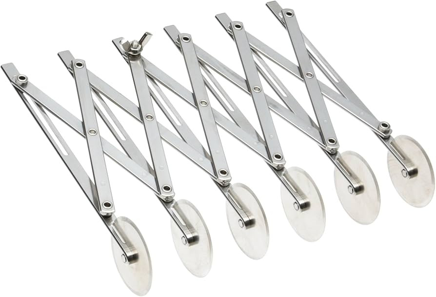 Ateco 6 Wheel Stainless Steel Cutter, 2 1/8 Inch Wheels | Amazon (US)