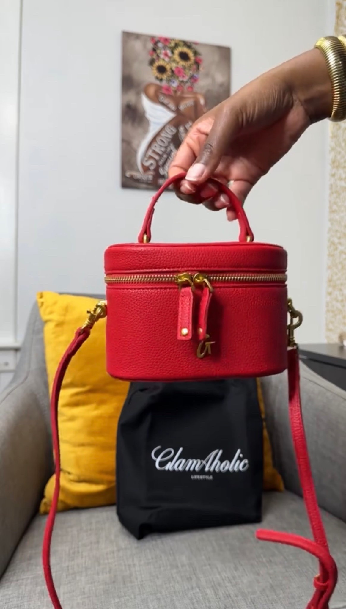 This Glam-Aholic Lifestyle mini vanity bag is the perfect addition to a cute date night or evening dinner look for a pop of color. 

#LTKItBag

#LTKgrwm #LTKootd