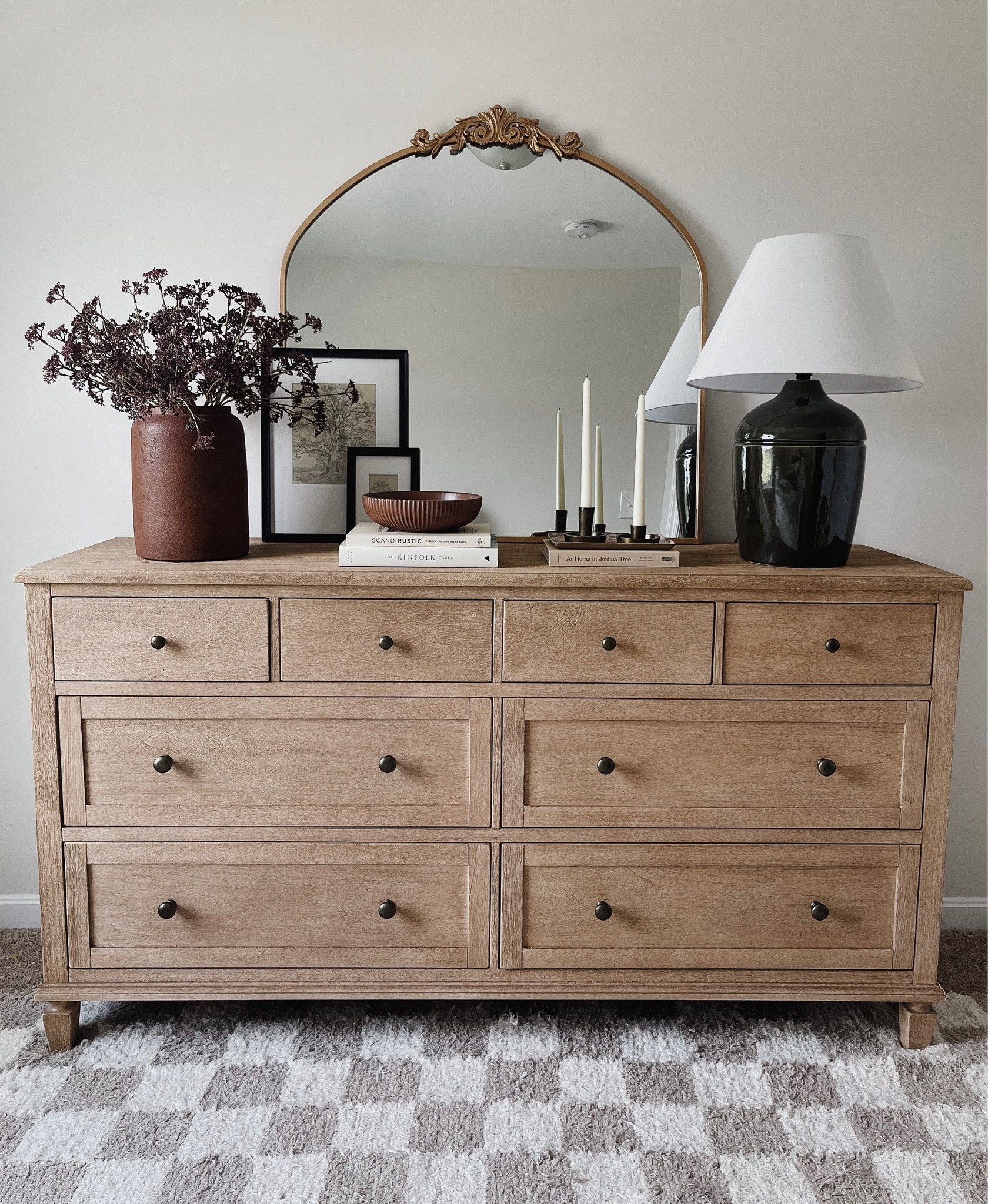 white christmas dresses Palma 7-Drawer Assembled Double Dresser main image 0