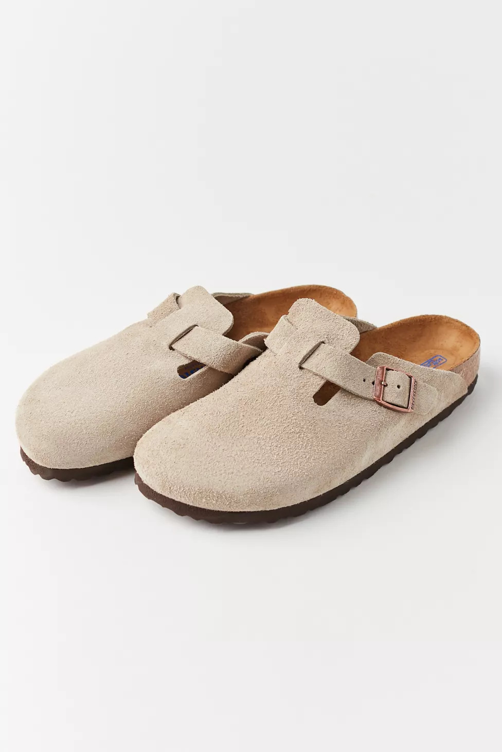 Birkenstock Women's Boston Soft Footbed Suede Clog | Urban Outfitters (US and RoW)