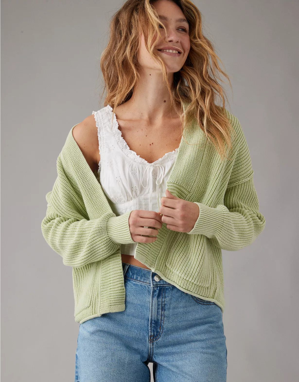 AE Slouchy Cardigan | American Eagle Outfitters (US & CA)