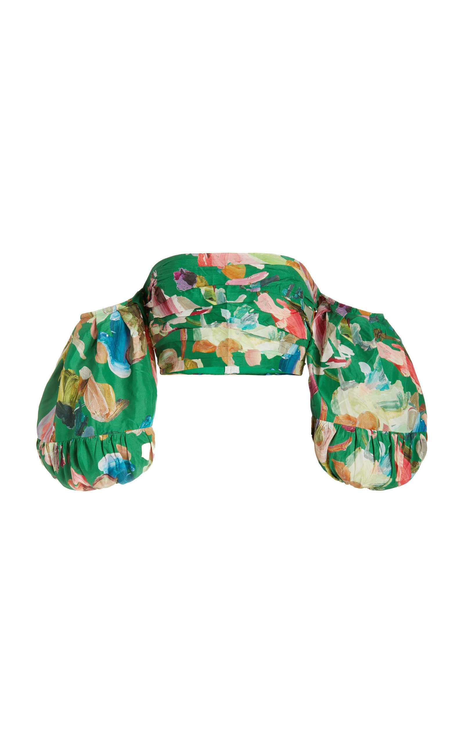 Arlo Silk Cropped Top | Moda Operandi (Global)