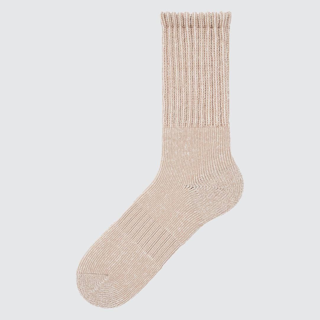 HEATTECH Pile Ribbed Socks | UNIQLO (UK)