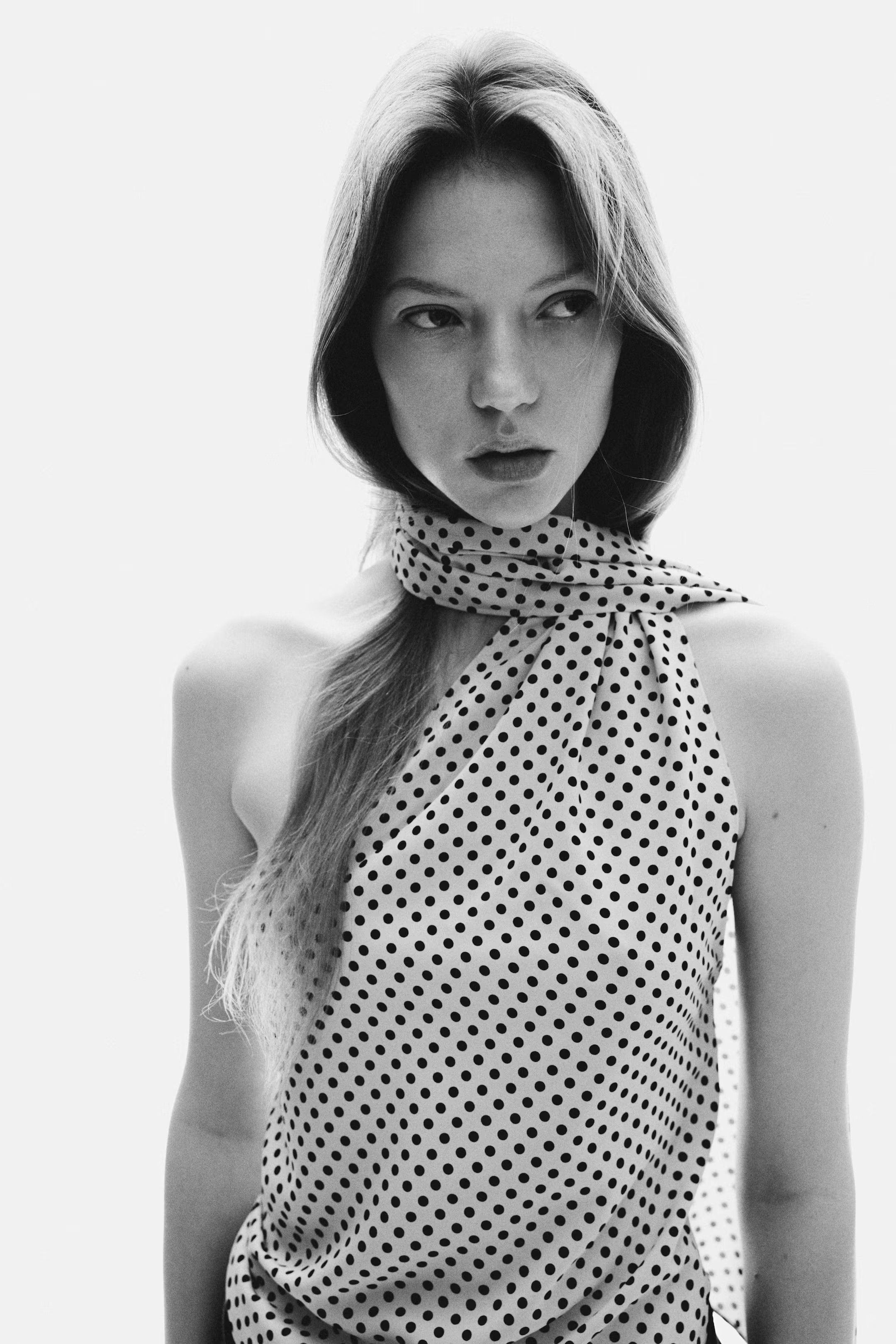 Scarf-collar top | H&M (UK, MY, IN, SG, PH, TW, HK)