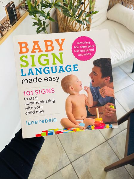 My favorite ASL for babies is on SALE FOR 50% OFF! 
We have used this book since Claire was 1 day old (seriously) and she loves ASL and we do too because we get to understand her! 

#LTKsalealert #LTKbaby