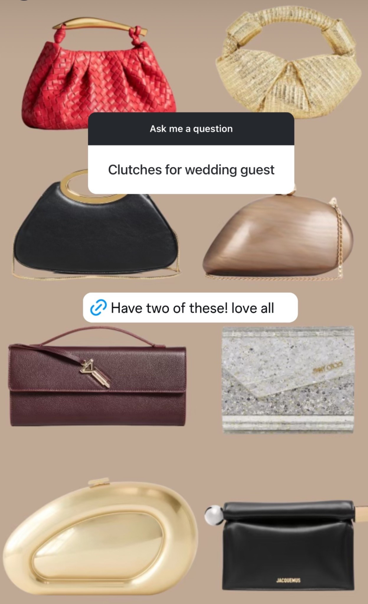 I’m always looking for the best clutch whether it’s for an upcoming wedding or a event, especially during the summer months