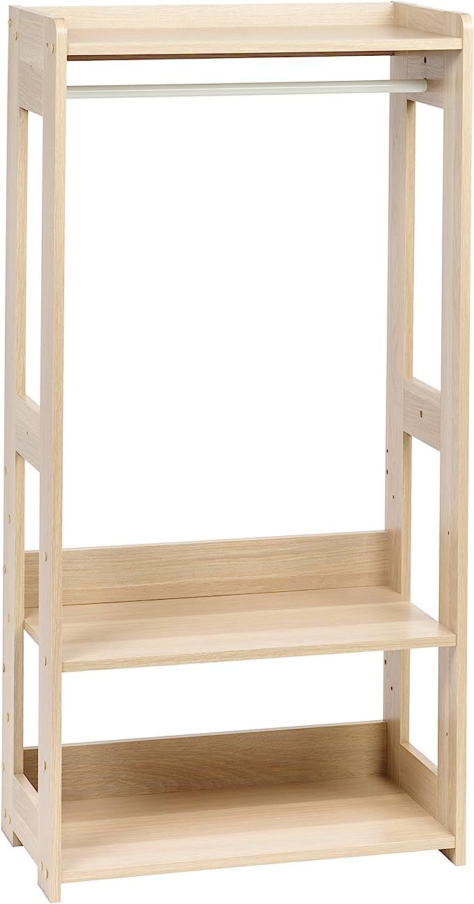 IRIS USA KWR-LB Clothing Garment Rack, Natural | Amazon (US)