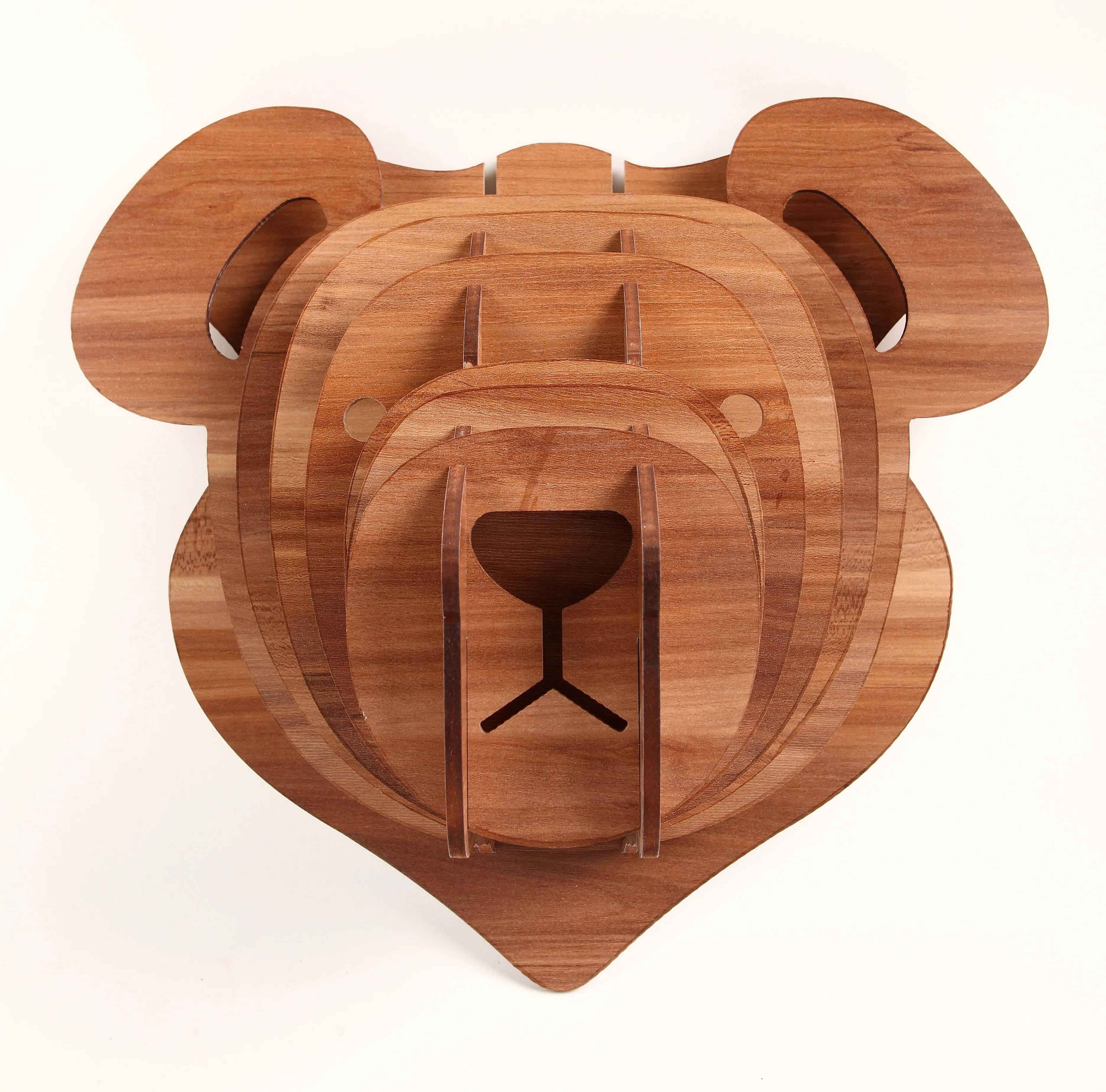 Loon Peak® Bullough 3D Faux Teddy Bear Head Sculpture | Wayfair | Wayfair North America