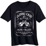 Toddler Boys' Johnny Cash Short Sleeve T-Shirt - Black | Target