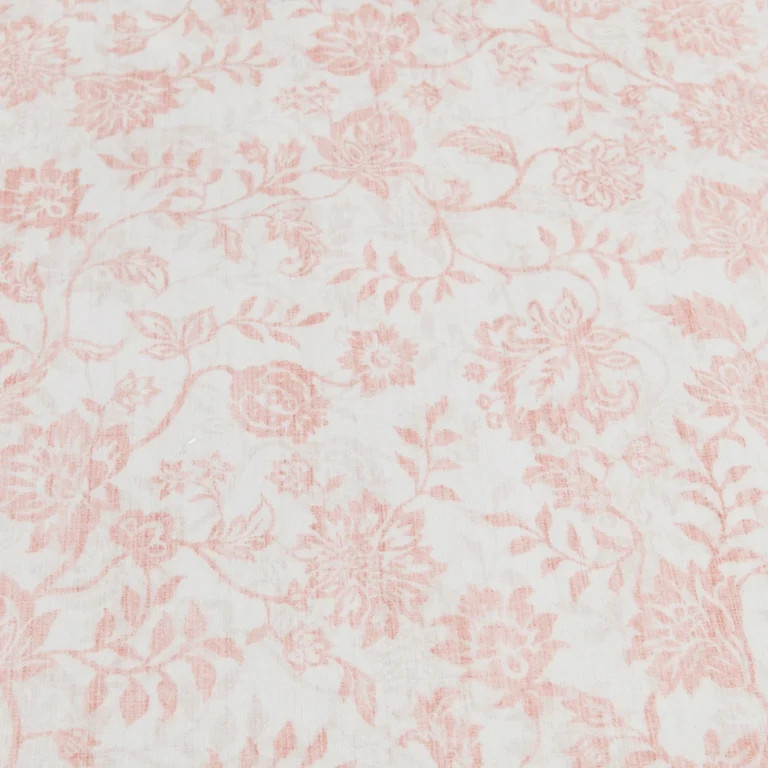 Mainstays Pink Floral Faux Fur Indoor Accent Rug, 36"x56" | Walmart (US)