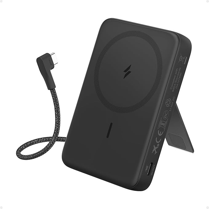 ANKER Zolo Magnetic Power Bank, 10,000mAh Wireless Portable Charger with 30W Max Fast Charging, B... | Amazon (US)