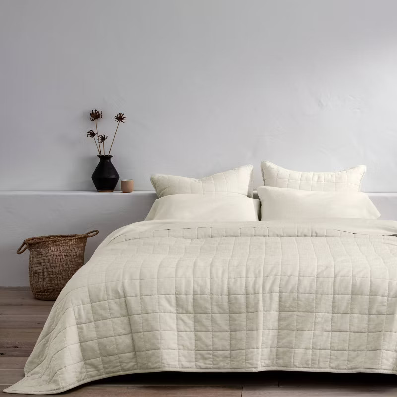 Heavyweight Linen Blend Quilt - Casaluna™ | Target