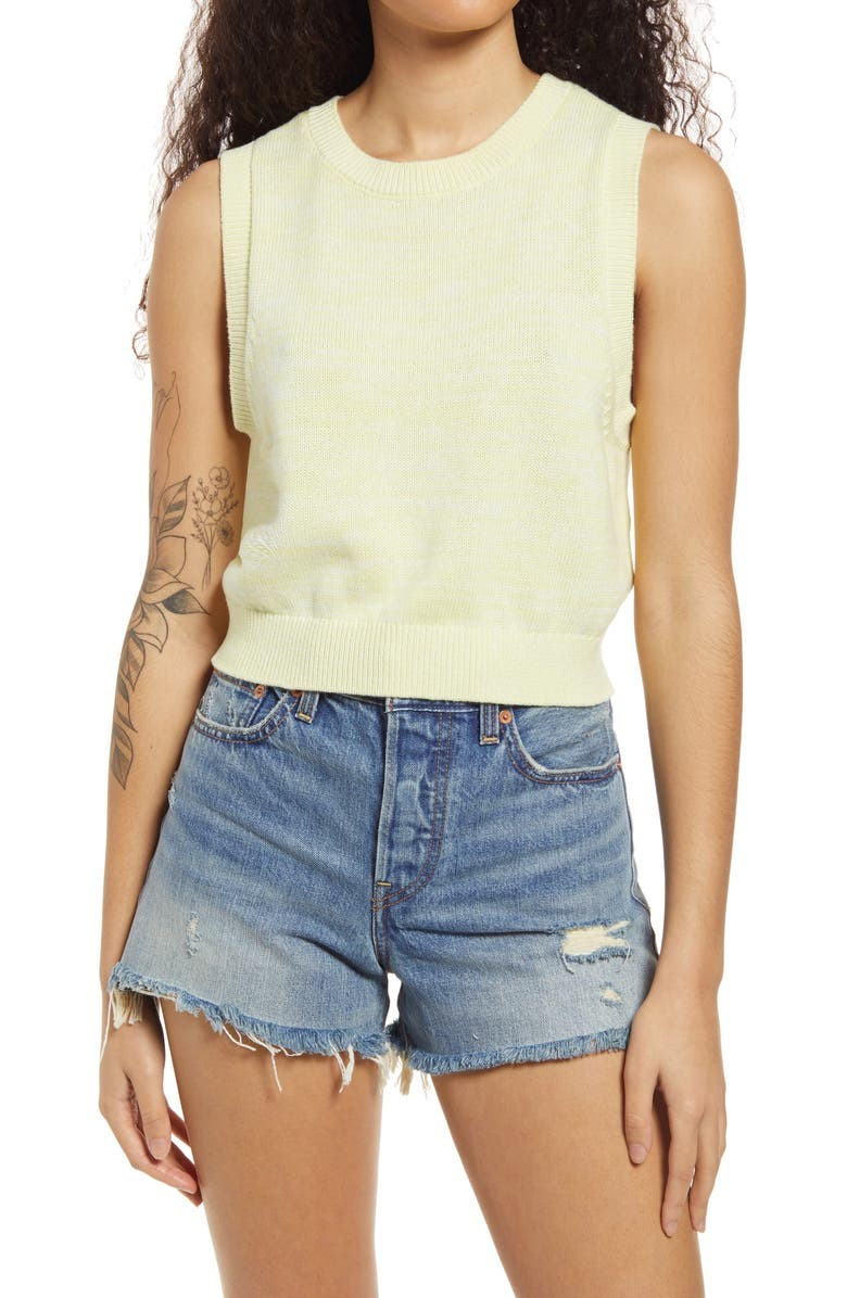 BP. Organic Cotton Sweater Vest | Nordstrom | Nordstrom