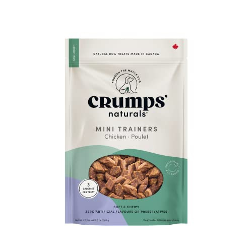 Crumps' Naturals Semi Moist Chicken Mini Trainers 8.8oz /250g, Brown | Amazon (CA)