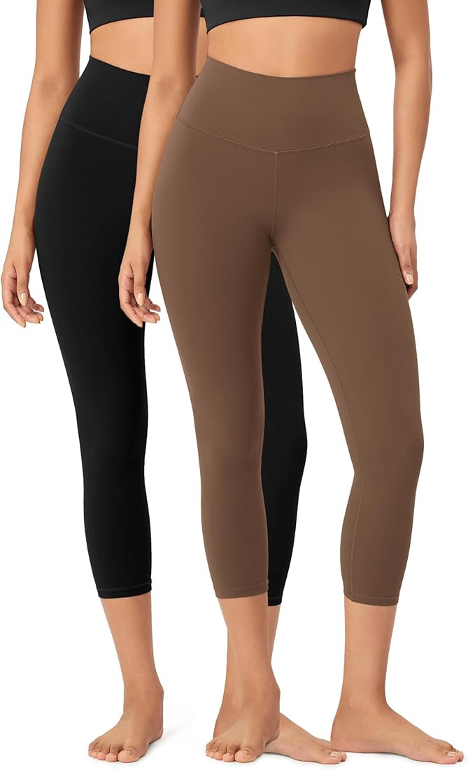 ODODOS ODCLOUD 2-Pack Buttery Soft Lounge Yoga Leggings for Women 23" / 25" /28" High Waist Yoga ... | Amazon (US)
