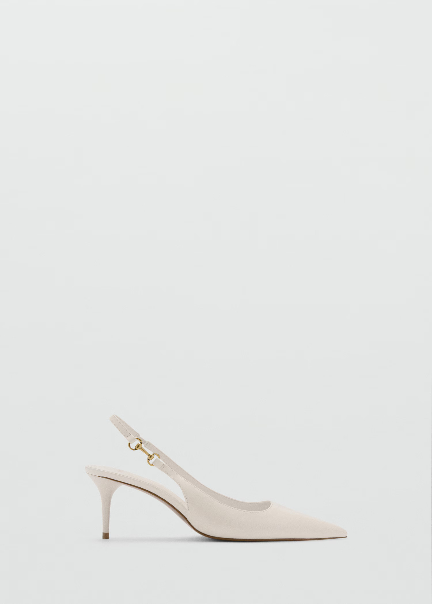 Heeled shoes with link detail - Women | MANGO USA | Mango (US/MX/AU)