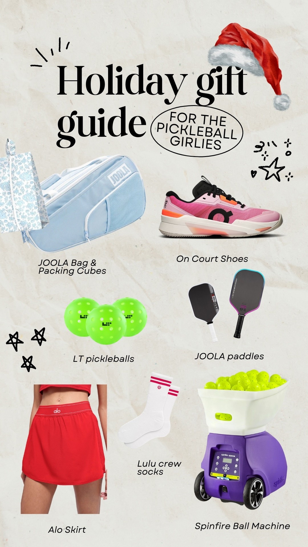 Pickleball gift guide 

#LTKGiftGuide #LTKActive #LTKHoliday