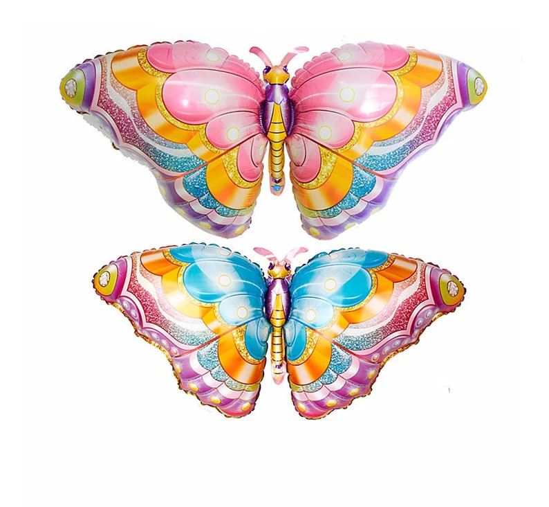 4pcs Butterfly Mylar Balloons Butterfly Theme Helium Foil | Etsy | Etsy (US)