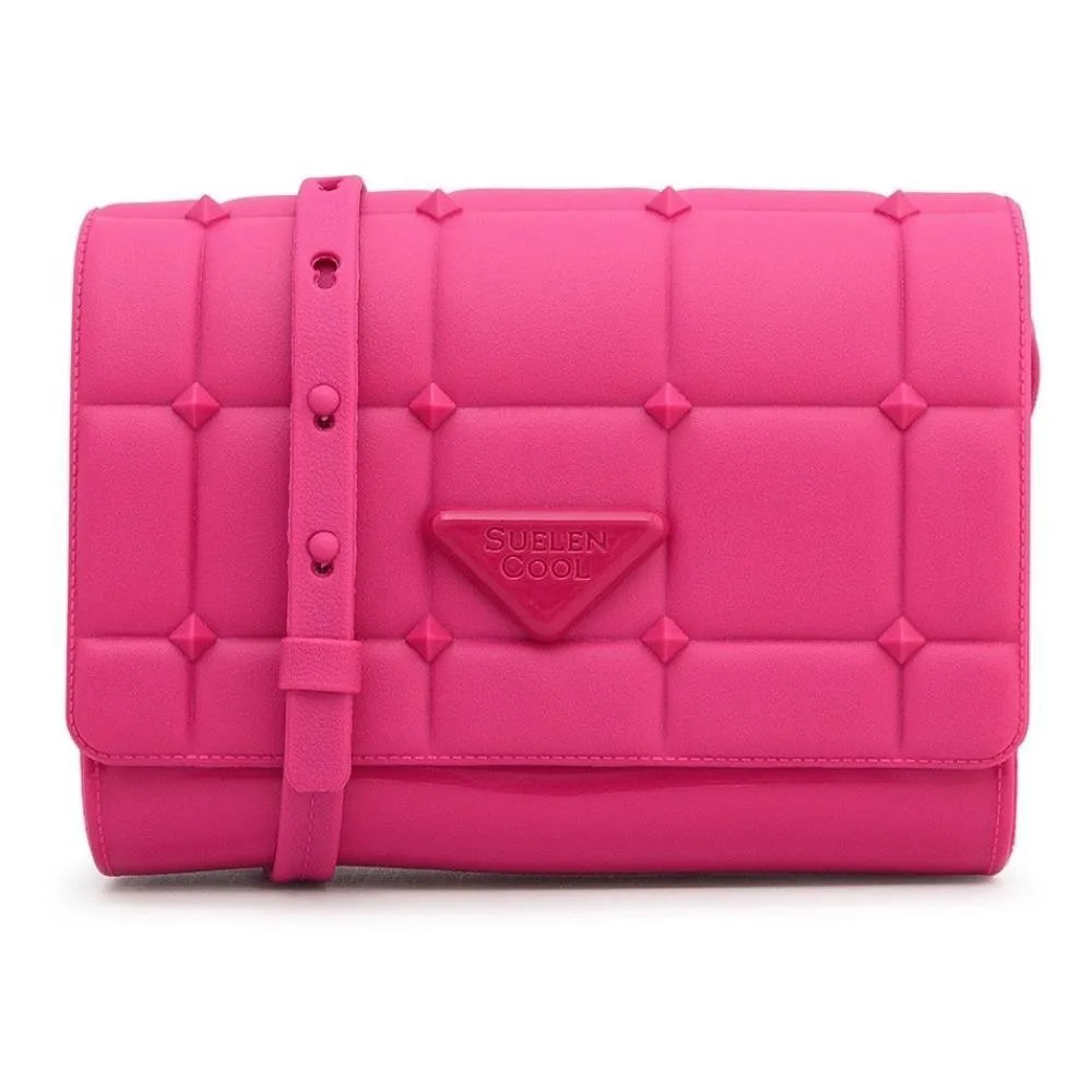 Bolsa Transversal Feminina Tiracolo Spikes Moderna Estilo Suellen Cool Rosa - CeA | Moda Feminina... | C&A (BR)