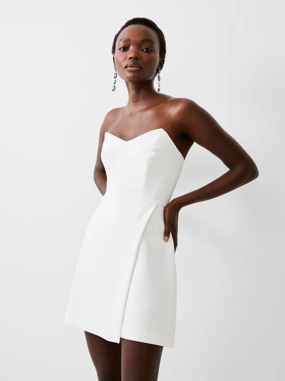 Whisper Strapless Envelope Dress | French Connection (US)