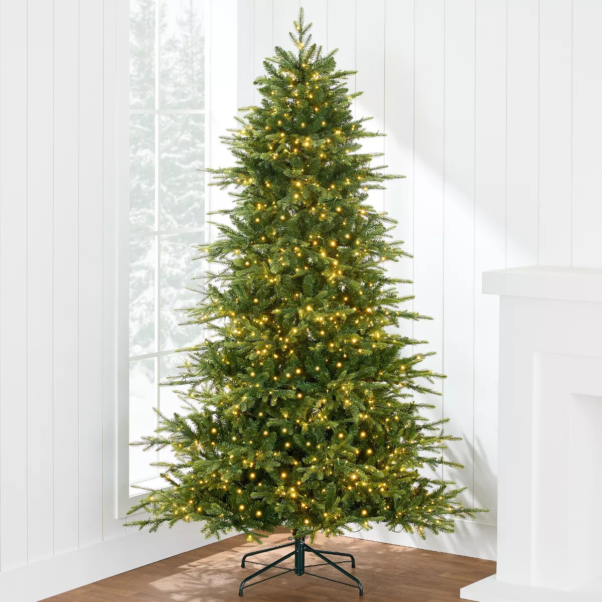 Best Choice Products Pre-Lit Artificial Full Aspen Noble Fir Christmas Tree w/ 2-in-1 Twinkling M... | Target