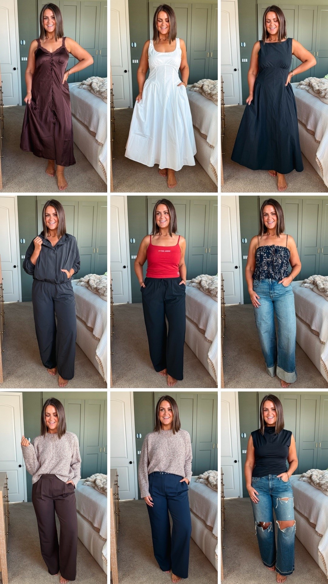Abercrombie fall try on
Dresses, large
High rise jeans, 31R
Low rise jeans, 31R curvy fit
Trousers, 32R
Sweater & top, large

Size 12, midsize fashion, workwear, date night outfit @abercrombie

#LTKMidsize #LTKWorkwear #LTKootd