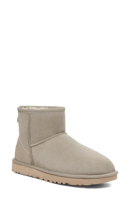 UGG(r) UGG Classic Mini II Genuine Shearling Lined Boot in Goat at Nordstrom, Size 9 | Nordstrom
