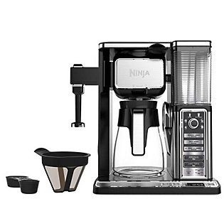 Ninja Coffee Bar with Glass Carafe and Built-inFrother | QVC