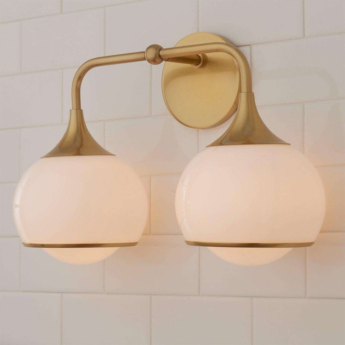 Diner Drop Vanity Light - 2 Light | Shades of Light
