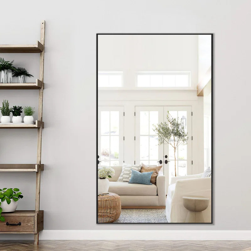 Aluminum Alloy Modern & Contemporary Bathroom / Vanity Mirror | Wayfair Professional