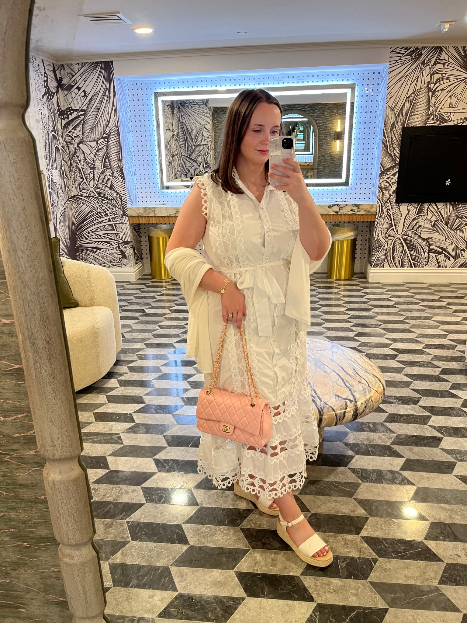 Outfit of the night: dinner at the resort 🤍🎀

Ootd, outfit inspo, outfit ideas, amazon fashion, summer style, midsize, sundress, white dress, preppy

#LTKMidsize #LTKSeasonal #LTKStyleTip