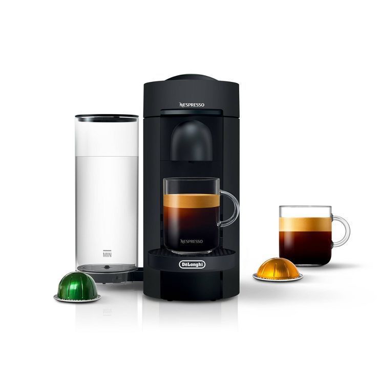Nespresso VertuoPlus Coffee and Espresso Machine by De'Longhi – Black Matte | Target