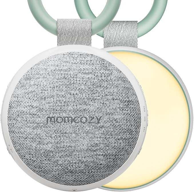 Momcozy Portable Sound Machine with Night Light, White Noise Sound Machine for Baby, 20 Soothing ... | Amazon (US)