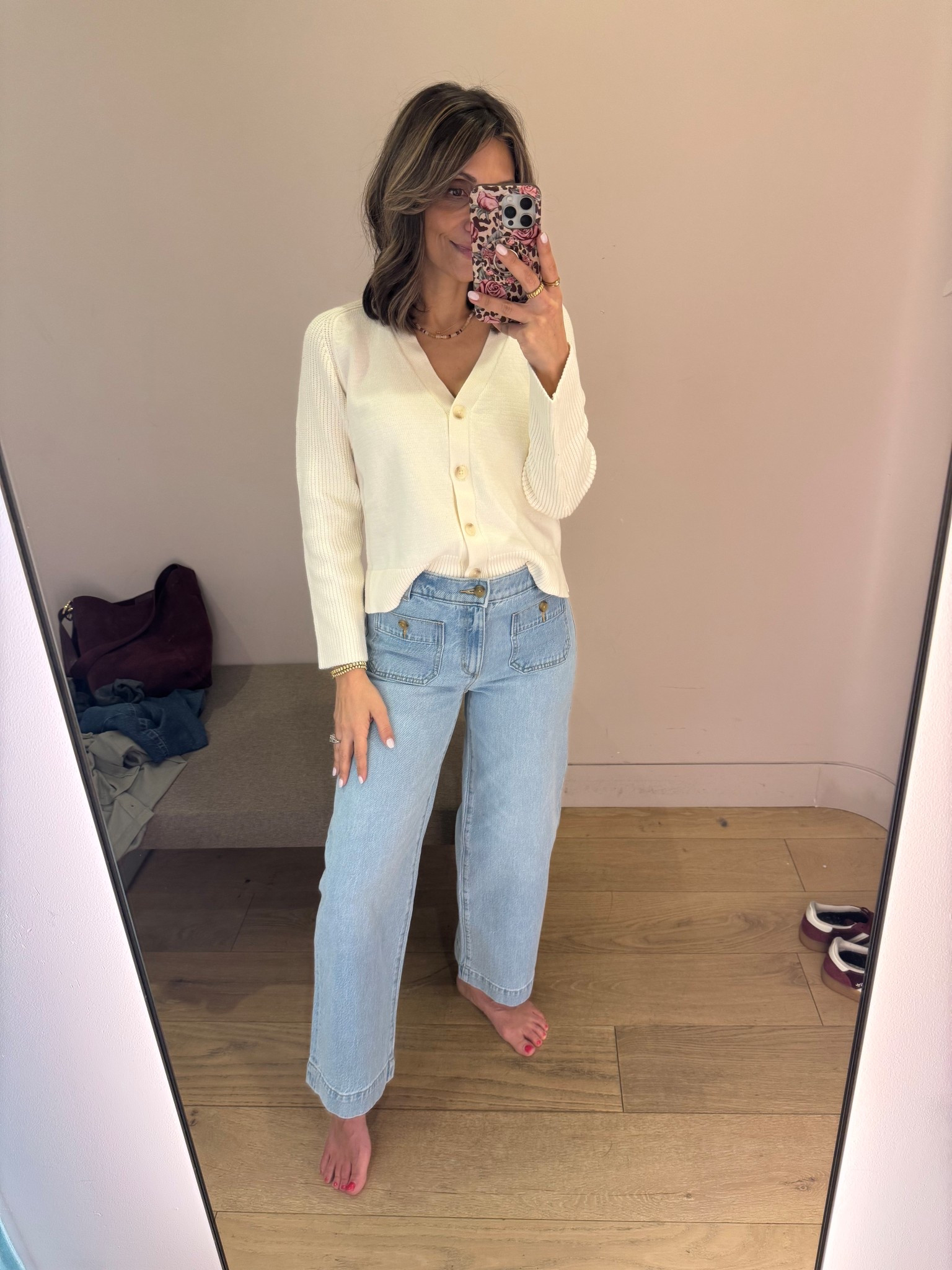 Loft wide leg jeans 
These look just like the Colette from Anthro 

#LTKSaleAlert #LTKFindsUnder100 #LTKOver40