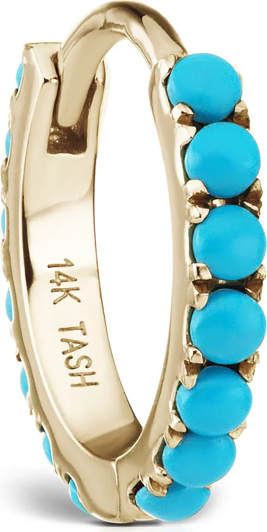 Maria Tash Turquoise Eternity Clicker Earring | Nordstrom | Nordstrom