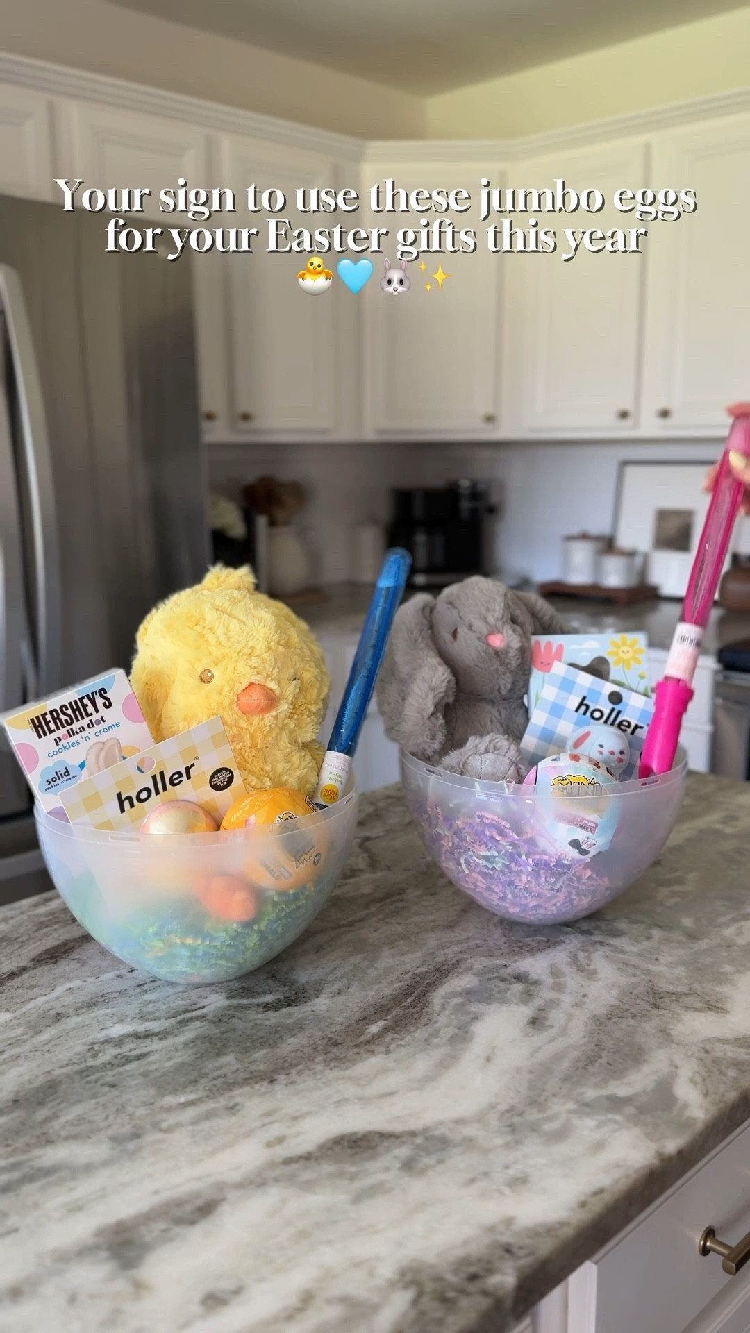 Your sign to use these jumbo eggs instead of baskets for Easter gifting this year! ✨ 🐣 ￼

#LTKmomlife #LTKspring #LTKKids