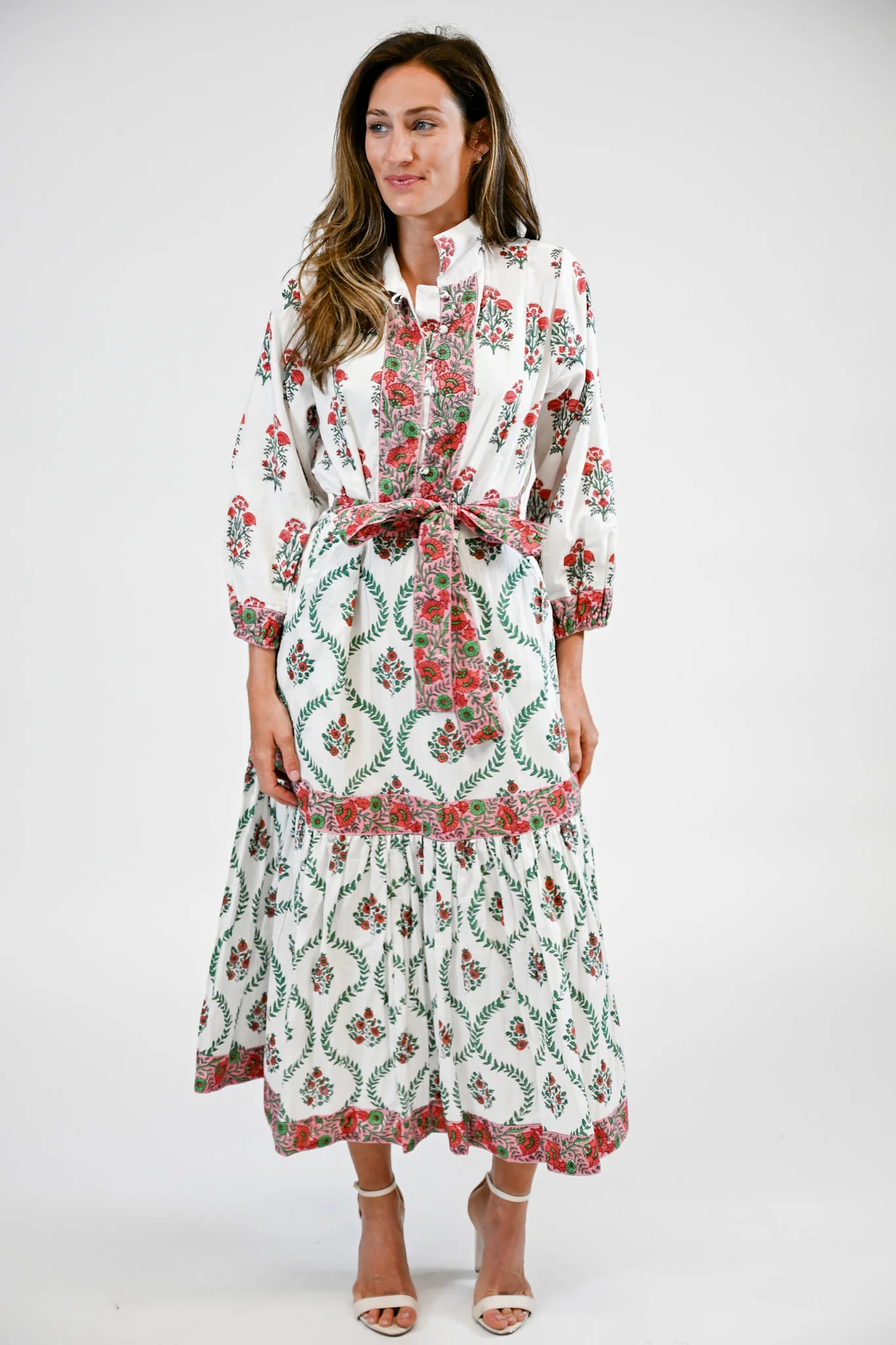 Folly Maxi LS | Scarlet | Victoria Dunn LLC